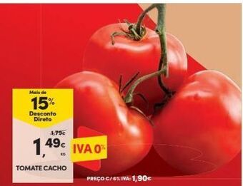 Continente Bom dia Tomate promoção