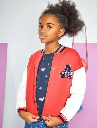 Kiabi Casaco teddy estilo 'campus' promoção