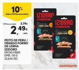 Continente Bom dia Presunto de peru izidoro promoção