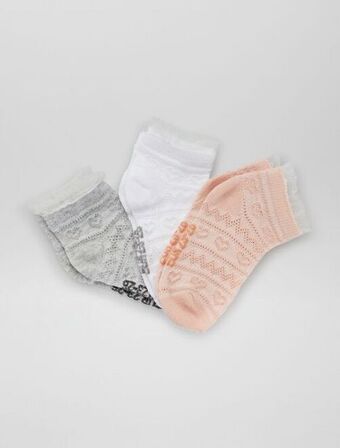 Kiabi Lote de 3 pares de meias invisíveis promoção