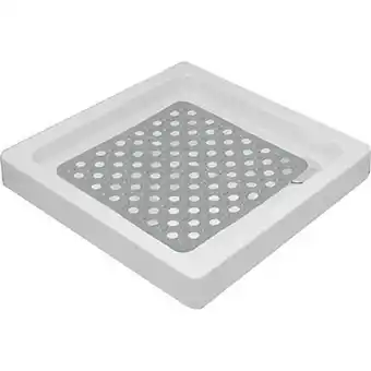 Tapete wc antiderrapante cinza pérola