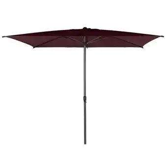 Guarda-sol loompa bordeaux 2x3m