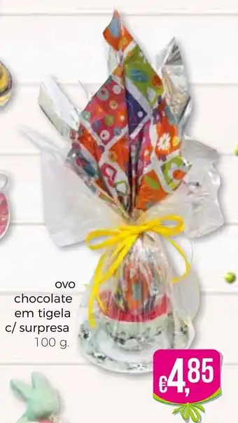 Bolama Ovo Chocolate em Tigela C/ Surpresa 100g promoção