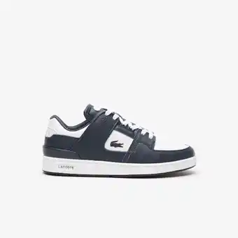 Ténis em pele lacoste court cage heel pop para homem