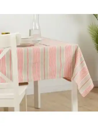 Tramas+ Toalha de mesa rayas vermelho promoção