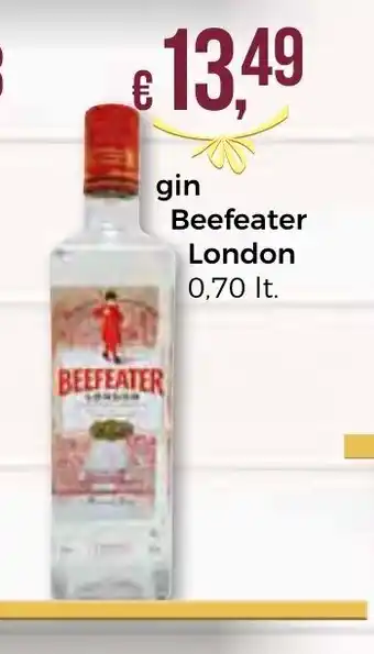 Gin Beefeater London 70lt