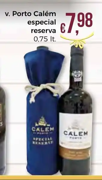 V. Porto Calém Especial Reserva 0,75lt