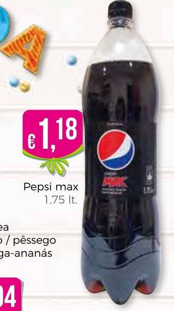 Bolama Pepsi Max 1,75lt promoção