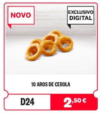 KFC 10 AROS DE CEBOLA promoção