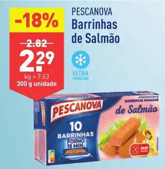 ALDI PESCANOVA Barrinhas de Salmão promoção
