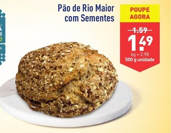 ALDI Pão de Rio Maior com Sementes promoção