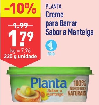 ALDI Planta Creme para Barrar Sabor a Manteiga promoção