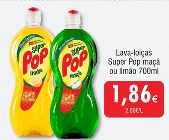 Detergente lavalouça super pop