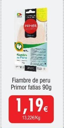 Froiz Presunto de peru primor promoção