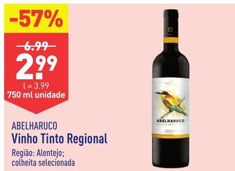 ALDI ABELHARUCO Vinho Tinto Regional promoção