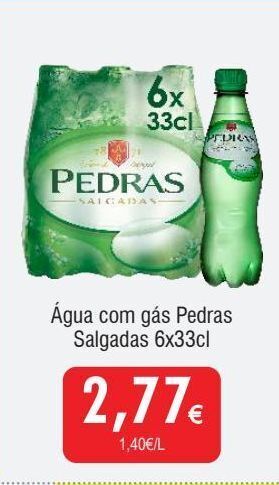Froiz Água com gás pedras salgadas promoção