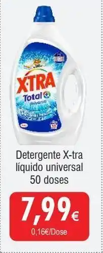 Detergente líquido x-tra