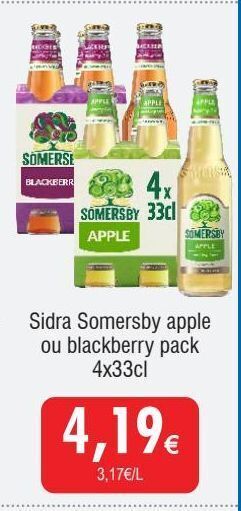 Froiz Sidra somersby promoção