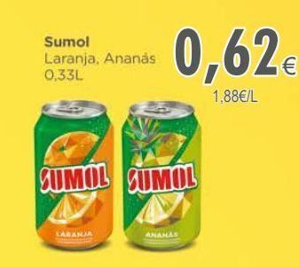 Froiz Refrescos sumol promoção