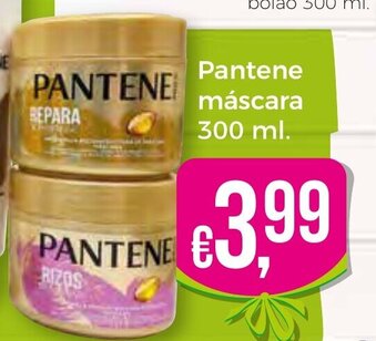Bolama Pantene Máscara 300ml promoção