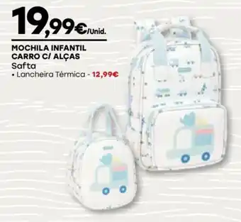 Intermarché Mochila Infantil Carro C/ Alças Safta promoção