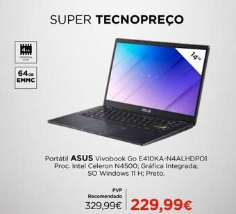 El Corte Inglés Notebook asus promoção