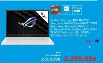 El Corte Inglés Notebook asus promoção