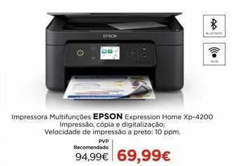 Impressora multifuncional epson