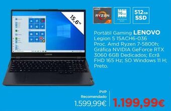 El Corte Inglés Notebook lenovo promoção