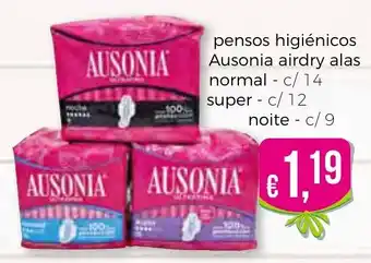 Pensos Higiénicos Ausonia Airdry