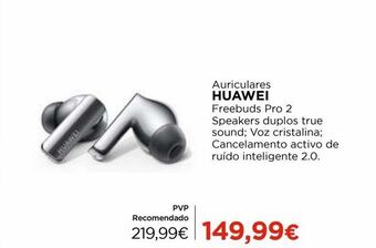 El Corte Inglés Auriculares huawei promoção