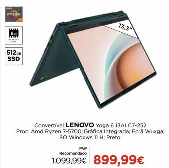 El Corte Inglés Computador lenovo promoção