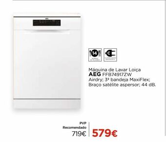El Corte Inglés Lava louças aeg promoção