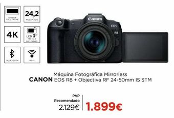 El Corte Inglés Câmera fotográfica canon promoção