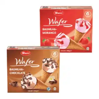 ALDI Gelado wafer promoção