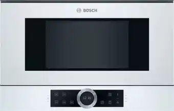 MediaMarkt Micro-ondas encastre bosch bfl634gw1 21l 900w branco promoção