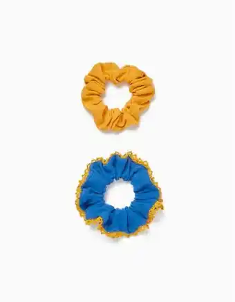 Zippy Pack 2 scrunchies para bebé e menina, amarelo/azul promoção