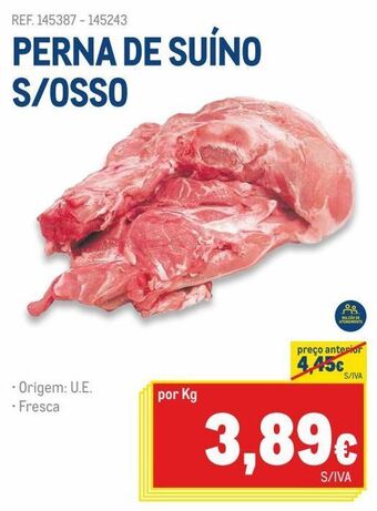 Makro Carne suína promoção