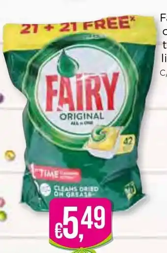 Fairy Caps Original Tufo em 1 Limão