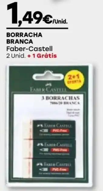 Borracha Branca Faber-Caastell