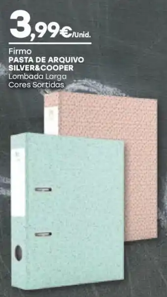 Firmo Pasta de Arquivo Silver & Cooper