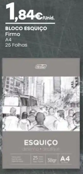 Intermarché Bloco Esquiço Firmo A4 promoção