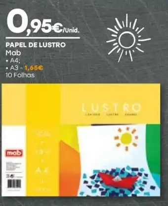 Intermarché Papel de Lustor Mab promoção