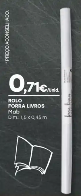 Intermarché Rolo Forra Livros Mab promoção