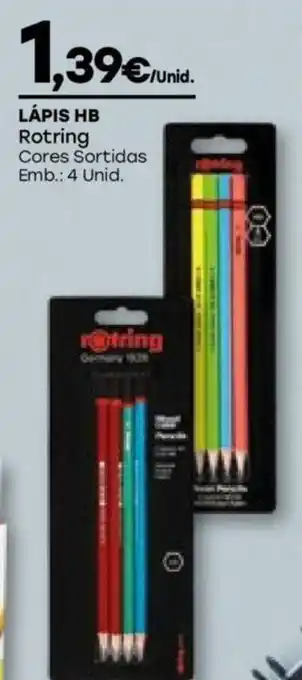 Intermarché Lápis HB Rotring promoção