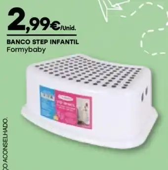 Intermarché Banco Step Infantil Formybaby promoção