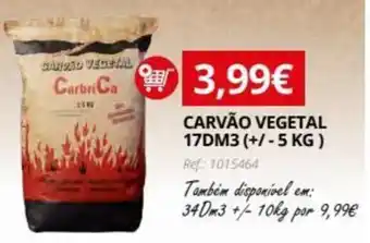 OvarMat CARVÃO VEGETAL 17DM3 (+/-5 KG) Ref: 1015464 promoção