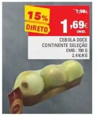 Continente Cebola Doce Continente 700g promoção