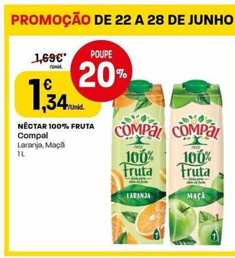 Intermarché Néctar compal promoção