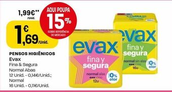 Absorvente evax
